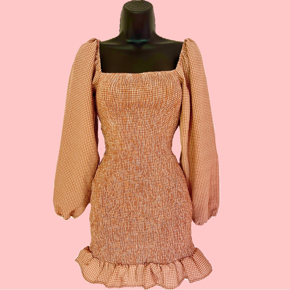 Brown dress